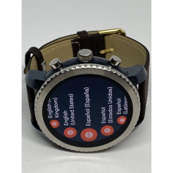 Fossil Gen 3 Authentic Genuine Smart Watch Custom Band FTW4004 BA123 - Picture 7 of 11